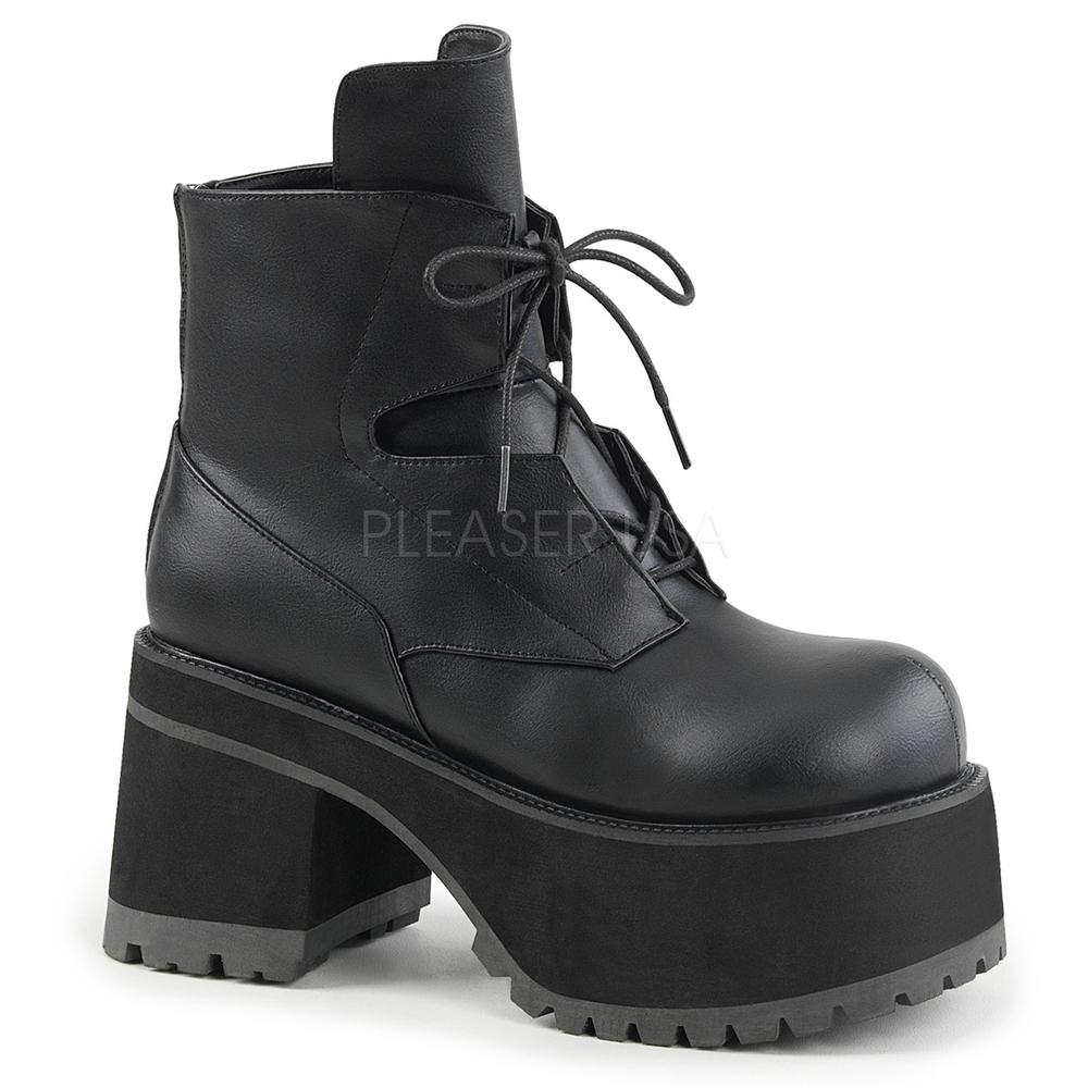 Ranger-102 plateau enkellaars met chunky Ranger-102 plateau enkellaars met chunky