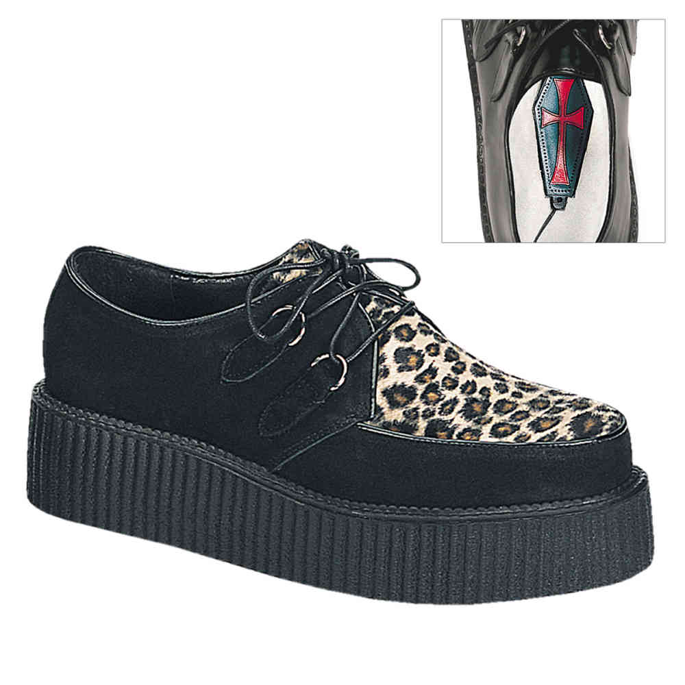 Creeper-400 zwart -emo creepers met luip Creeper-400 zwart -emo creepers met luip