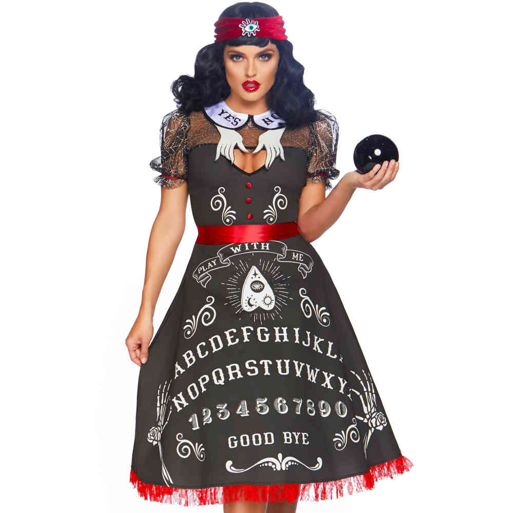 Leg Avenue Leg Avenue Kostuum Spooky Board Beauty Multicolours