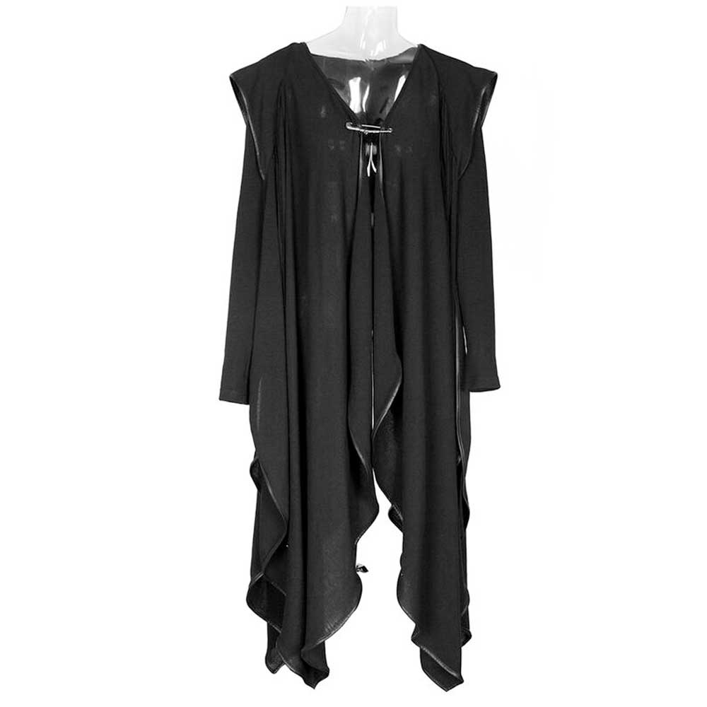 Witchery long cape with hood black - One Witchery long cape with hood black - One